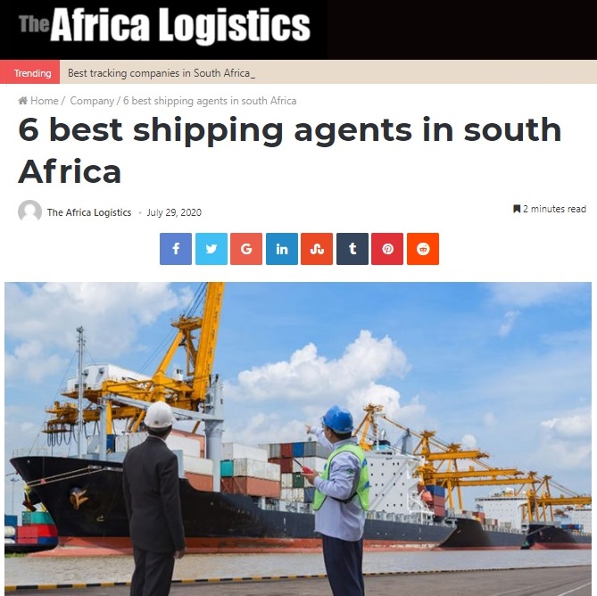 COOP member Stella Shiping listed within the best freight forwarders in Africa
