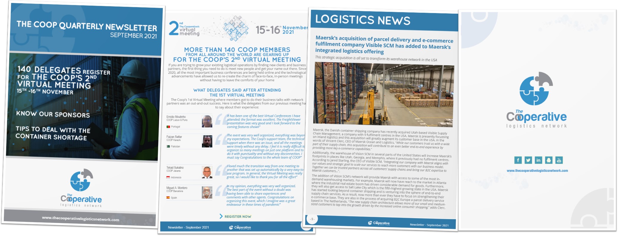 The Cooperative Logistics Network-newsletter