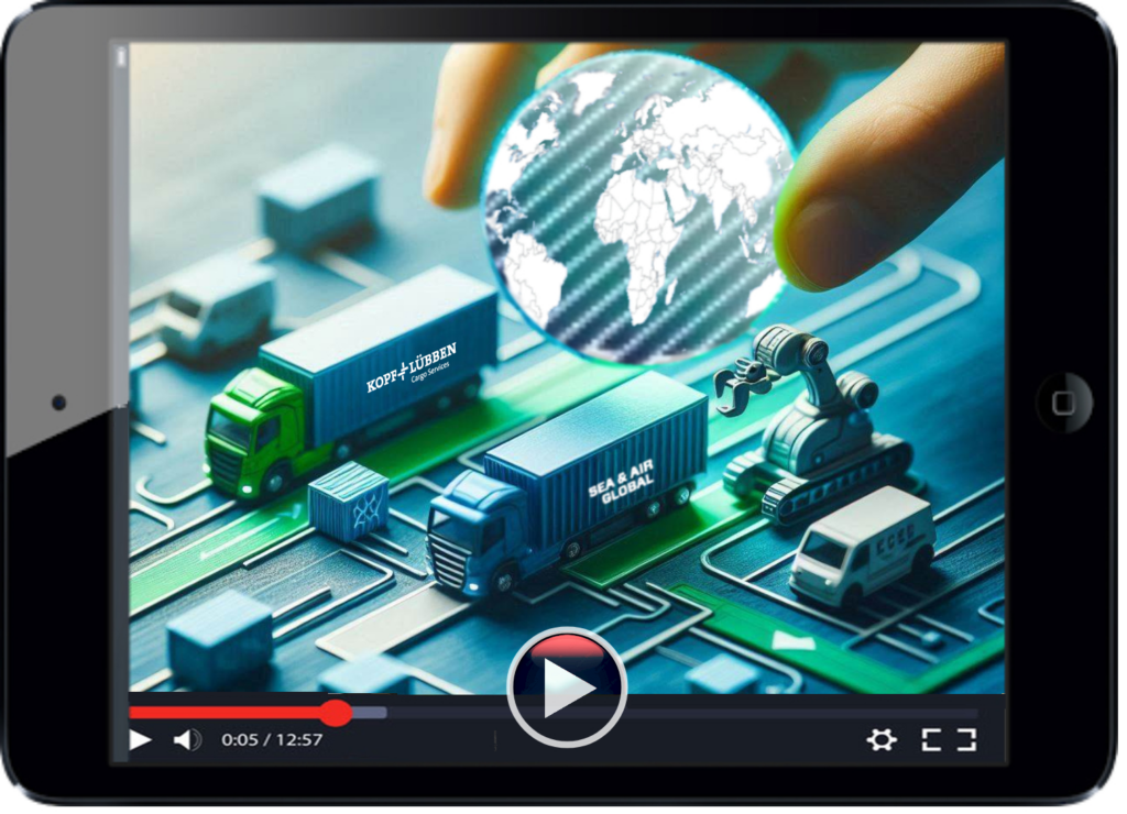 Robot freight forwarding