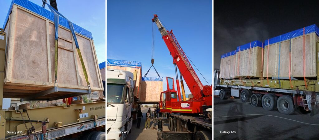 Cargo land OOG shipment