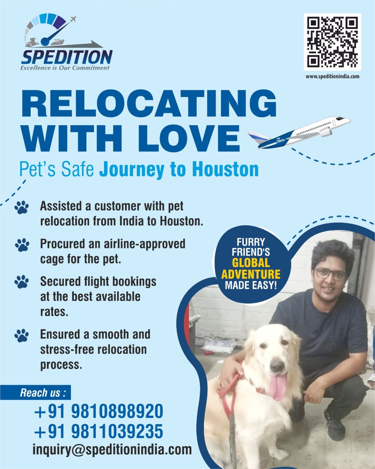 Curated visual reference: Picture Idea: International Pet Relocation Service By Spedition